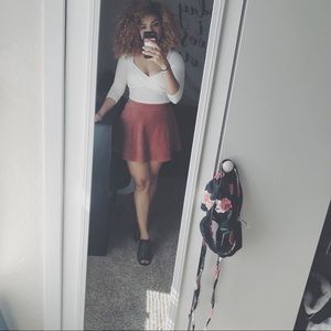 3/$10 🤎Forever 21 Velvet Skirt🧡